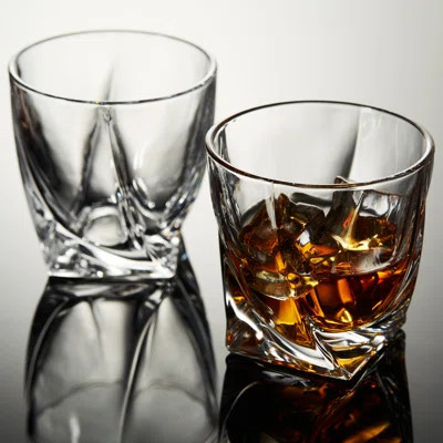13.4 oz. Crystal Whiskey Glass Set | Wayfair North America