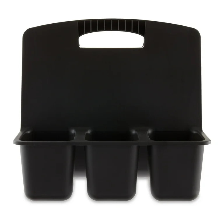 Pen + Gear Supply Caddy Organizer for School Supplies and Office Supplies, Black | Walmart (US)