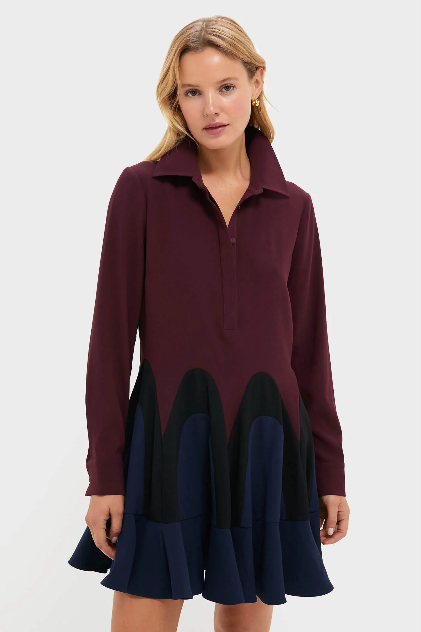 Winetasting Flounce Nadia Dress | Tuckernuck (US)