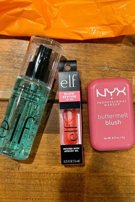 Quick stop at Ulta to pick up some items I’ve been wanting to try! 💋

🎀 elf power grip setting spray
🎀 elf lip oil ‘pink quartz'
🎀 nyx buttermelt blush ‘butta with time’

#LTKBeauty