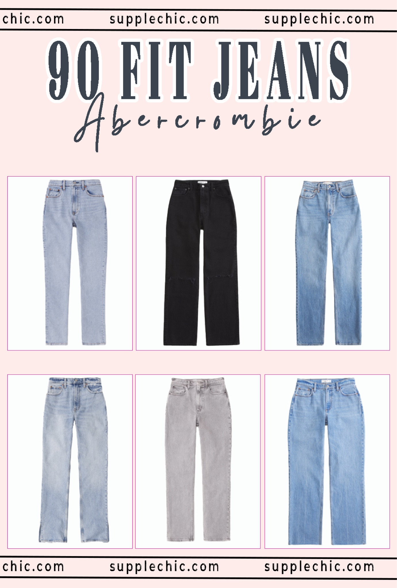 Abercrombie 90’s fit jeans 

#LTKmidsize #LTKfindsunder100 #LTKSpringSale