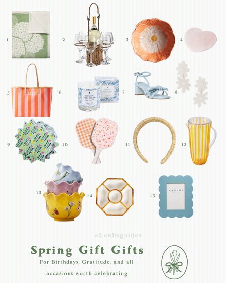 Spring round up gift guide for birthdays, hosting, and any celebratory gathering! 

#LTKGiftGuide