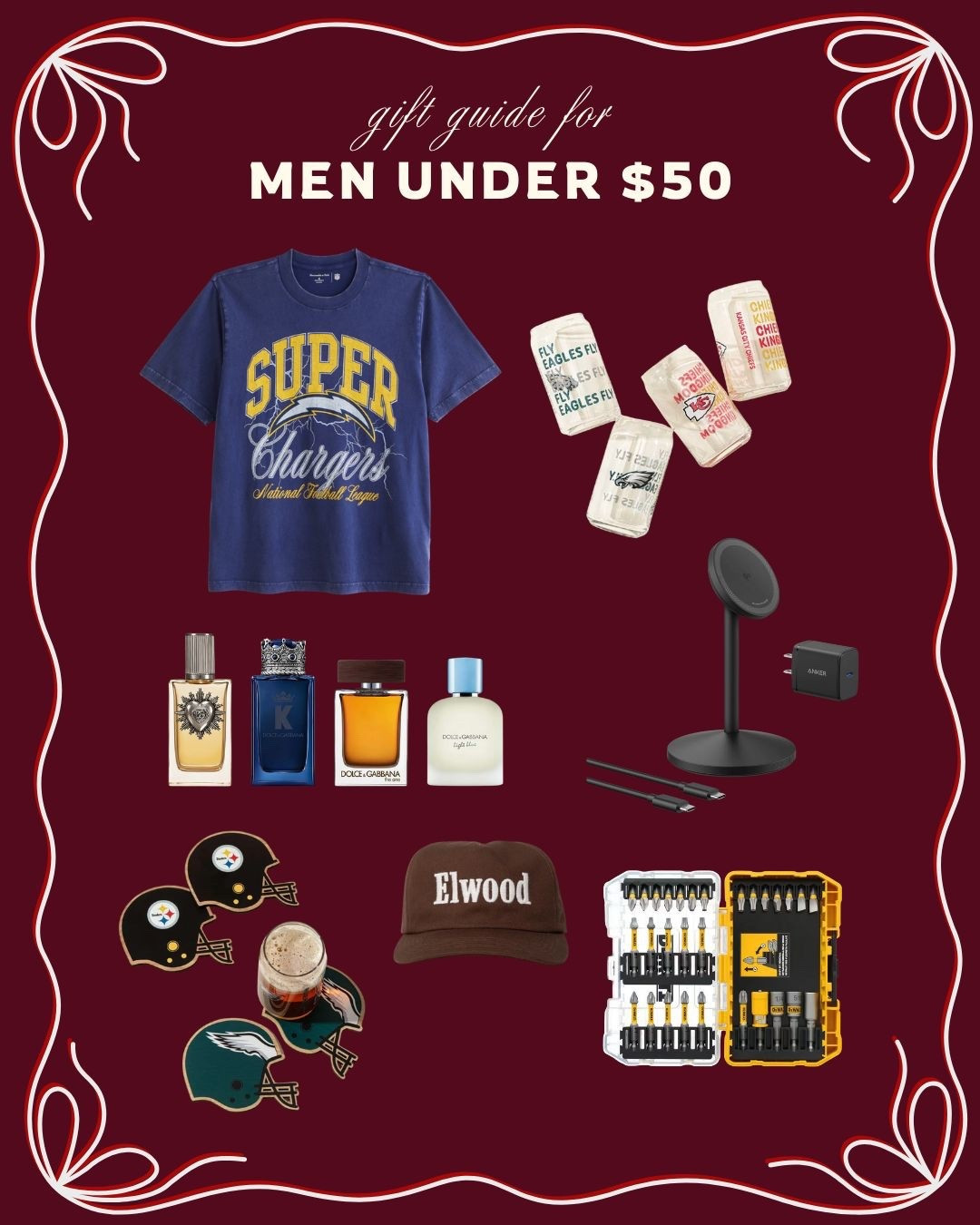 Gift Guide - For Men under $50 🎁 linked many more gift ideas below!!

#LTKHoliday #LTKGiftGuide #LTKSeasonal