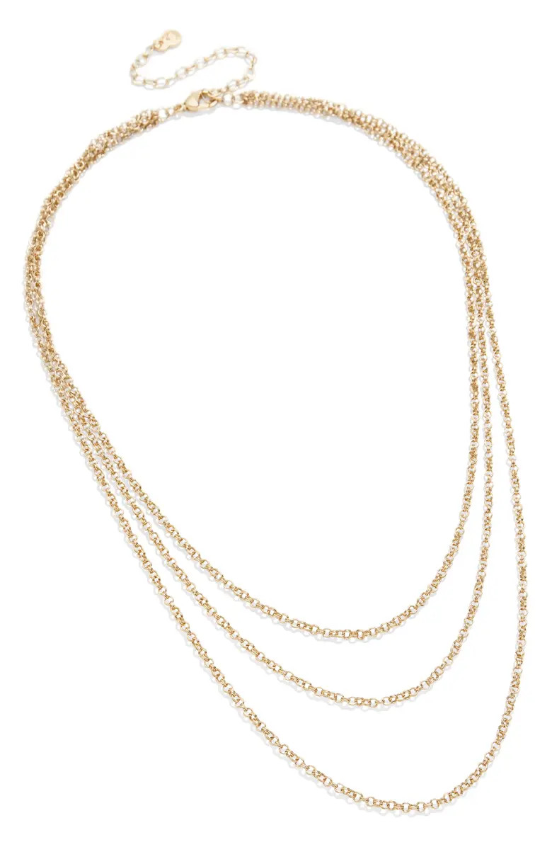 BaubleBar Layered Rope Chain Necklace | Nordstrom | Nordstrom