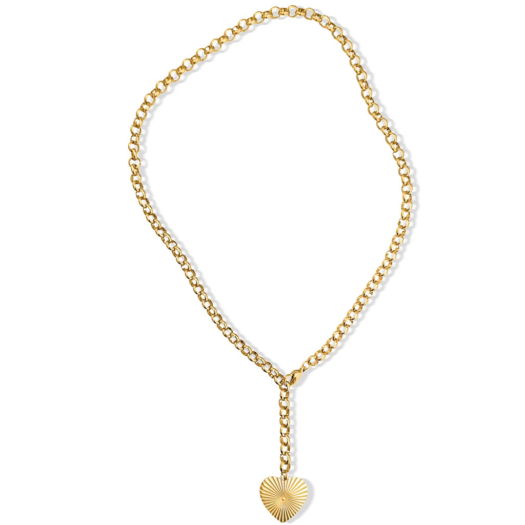 Shiloh Heart Lariat Necklace | Ellie Vail Jewelry
