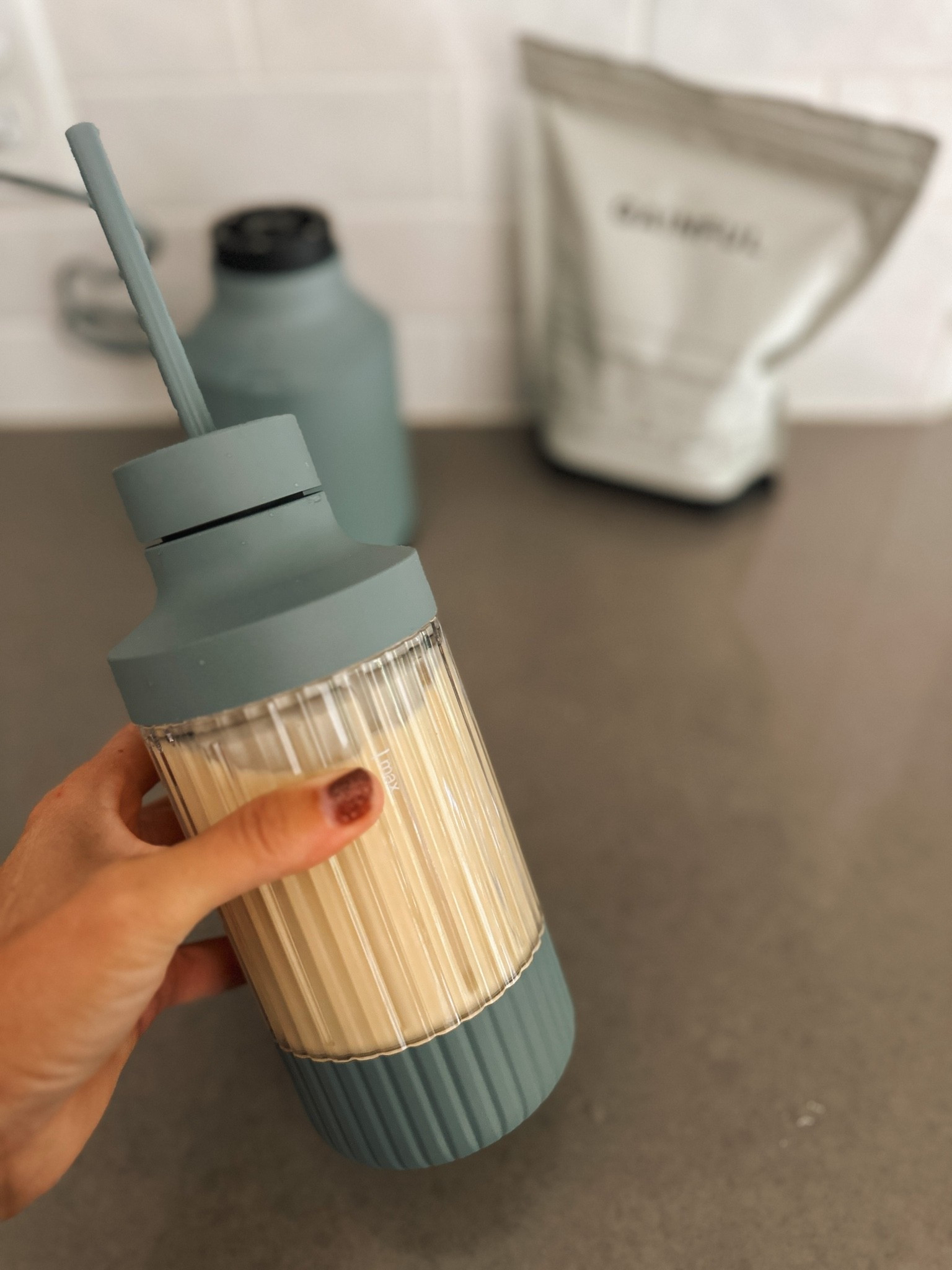 I love this glass blender. It’s the perfect size for my daily smoothies!￼

#LTKfitnessgoals #LTKselfcare