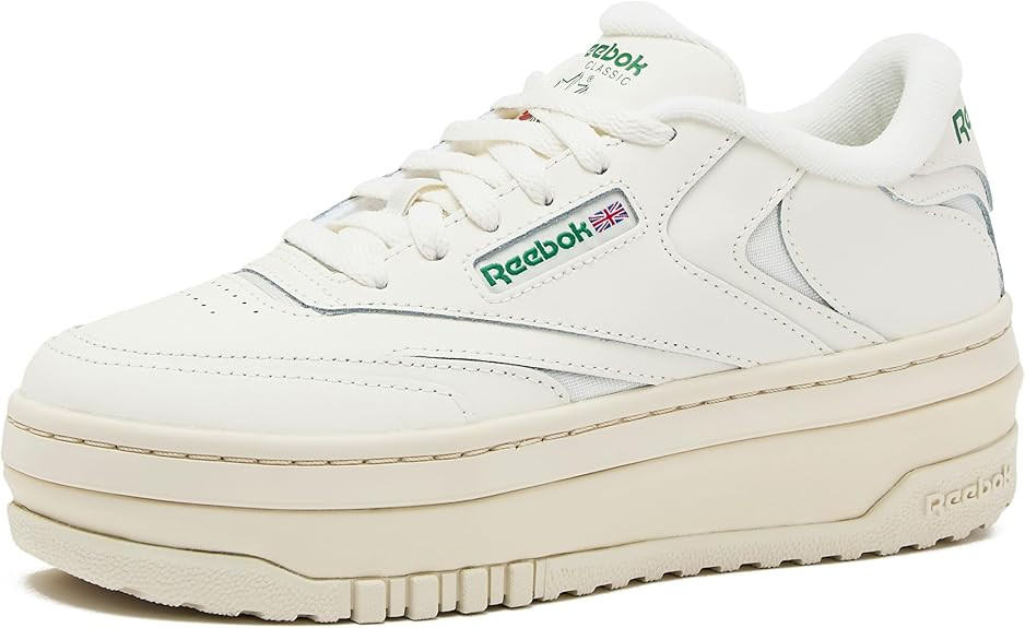 Reebok Club C Extra Platform Sneakers for Women - White Casual Tennis Women's Fashion Sneakers - ... | Amazon (US)