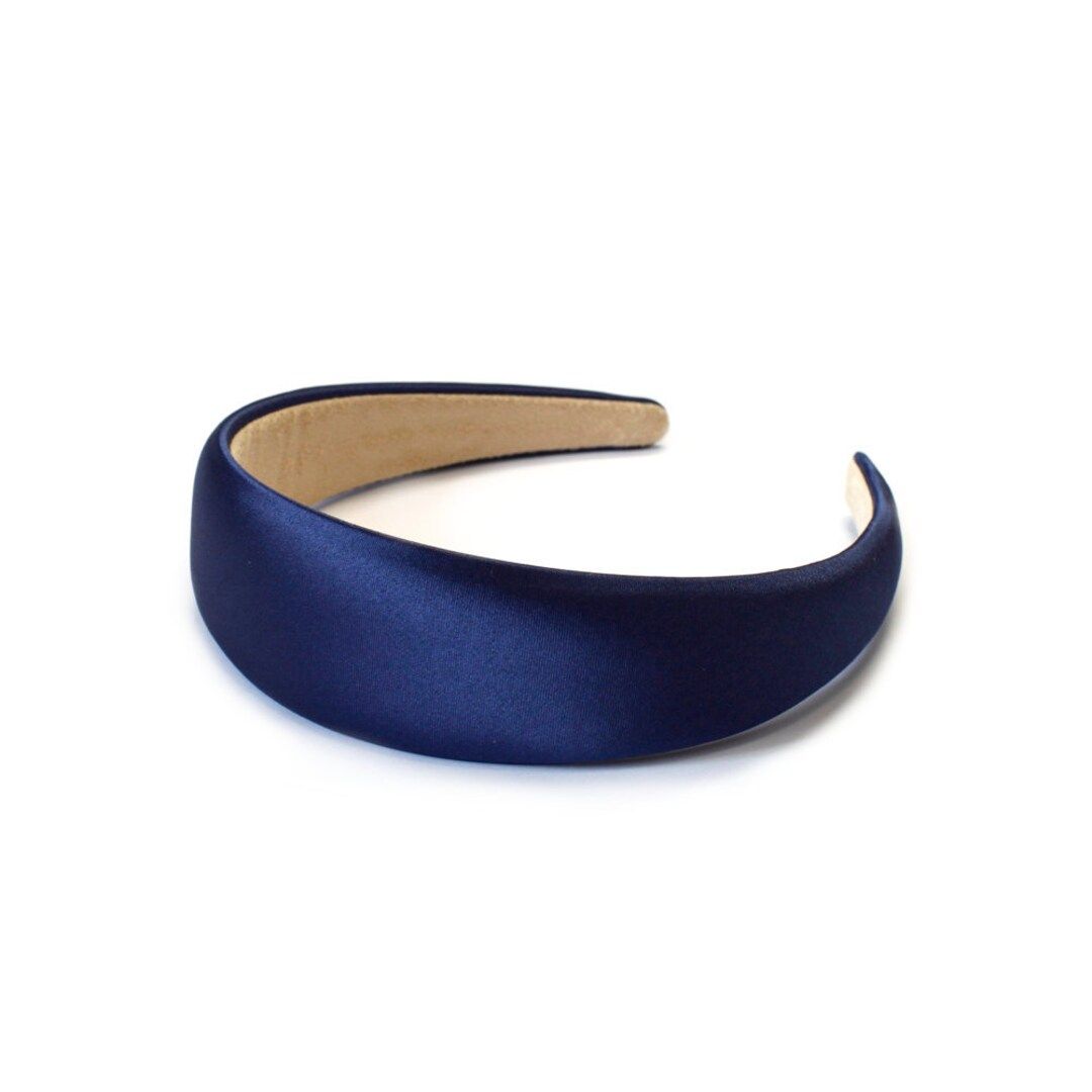 Headband Hair Accessory Satin Headband Wide 4cm - Etsy | Etsy (US)