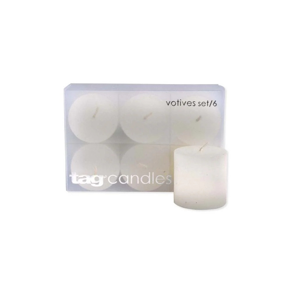 Set Of 6 Votive Candles | The Addison West