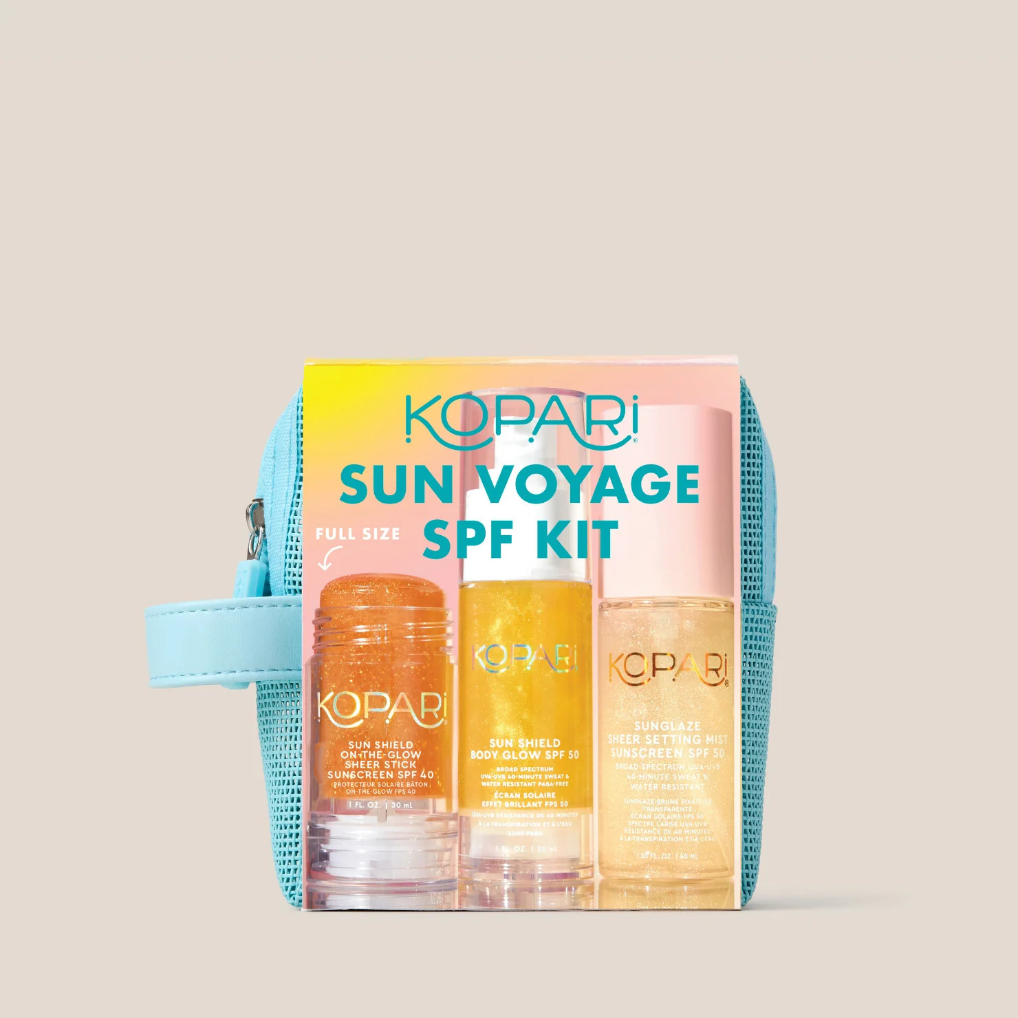 Sun Voyage SPF Kit | Kopari Beauty