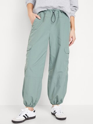 Mid-Rise Cargo Performance Pants for Women | Old Navy (US)