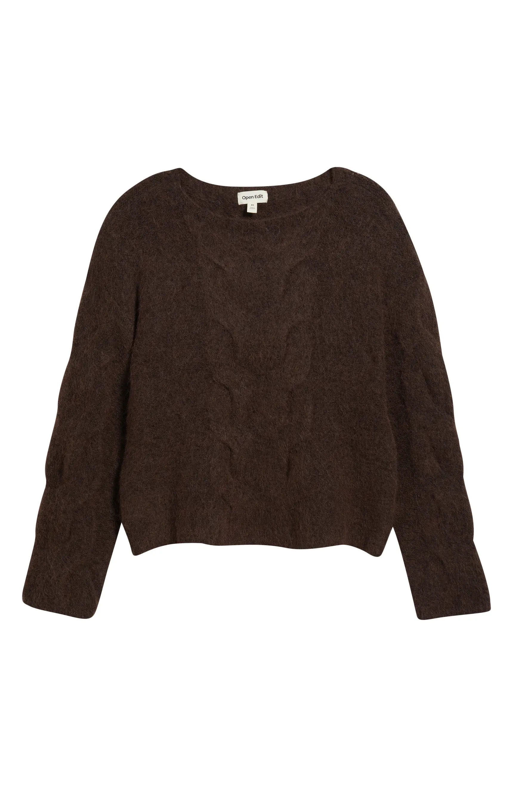 Cable Boatneck Sweater | Nordstrom