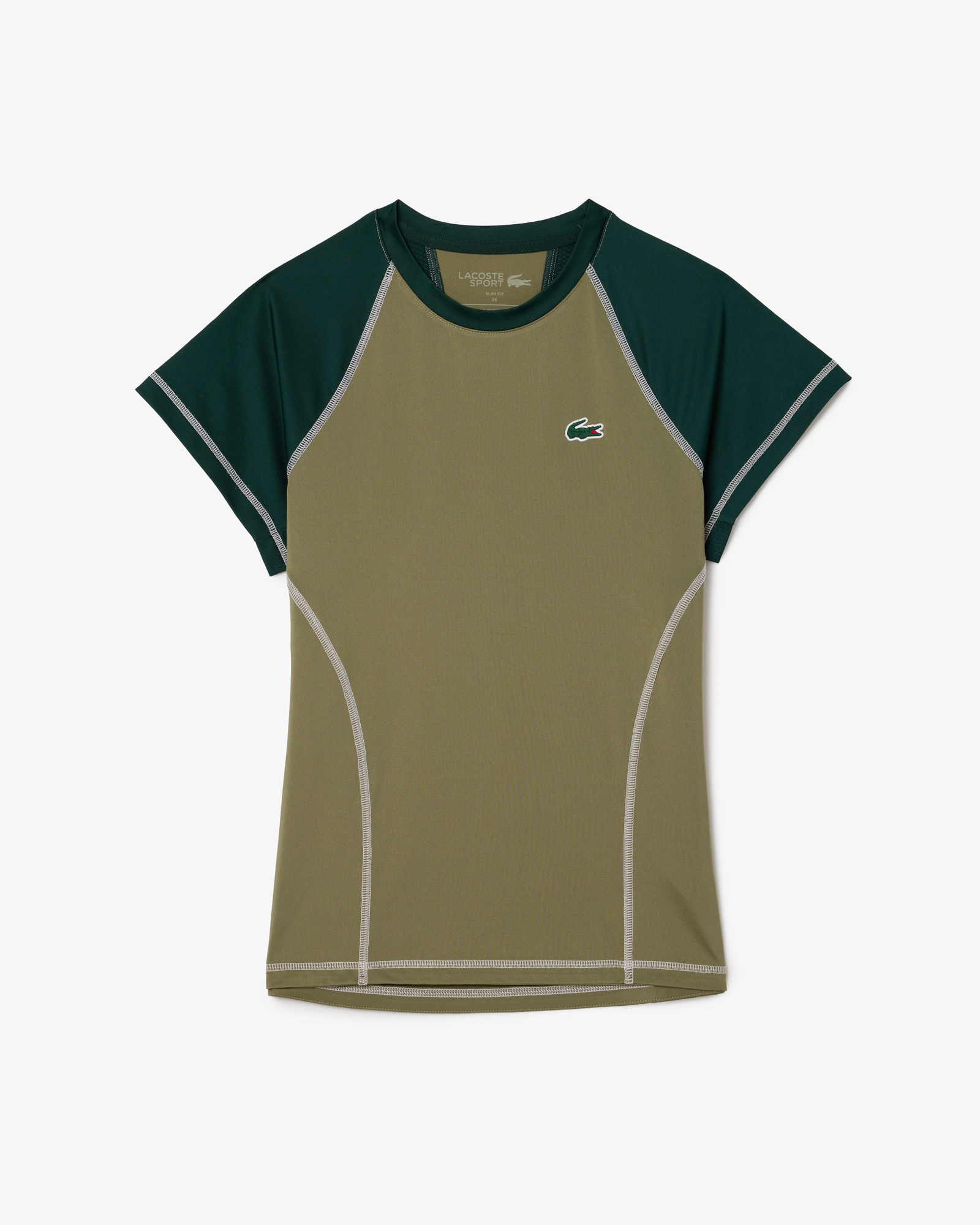 Women's Slim Fit Ultra Dry Stretch Sport T-Shirt | Lacoste (US)