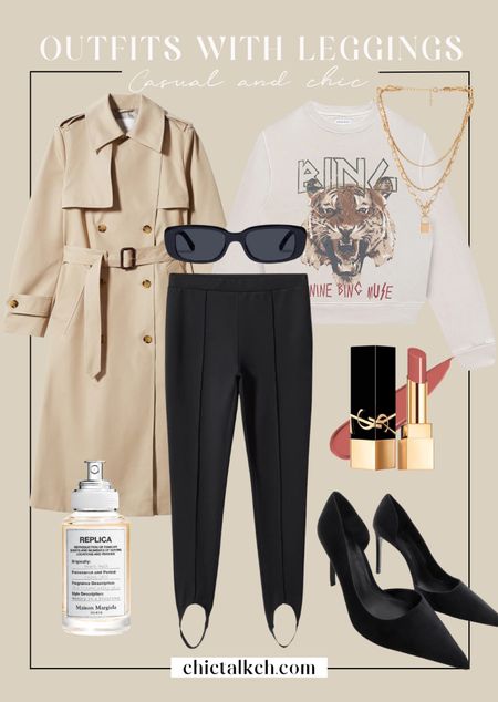 A chic way to style a trench coat right now! 

#LTKFind #LTKstyletip #LTKunder100