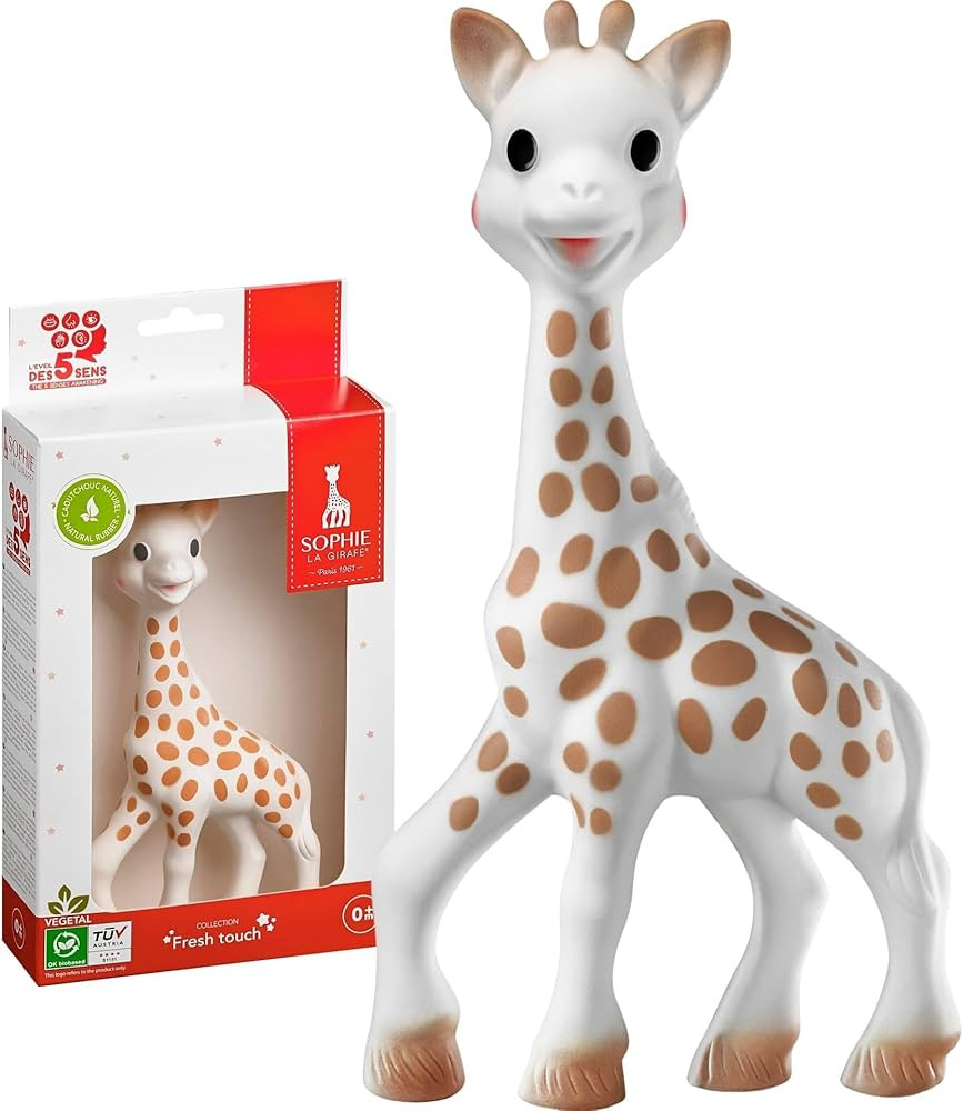 Sophie la girafe | Handcrafted for 60 Years in France | Natural Rubber | Designed for Teething Ba... | Amazon (US)