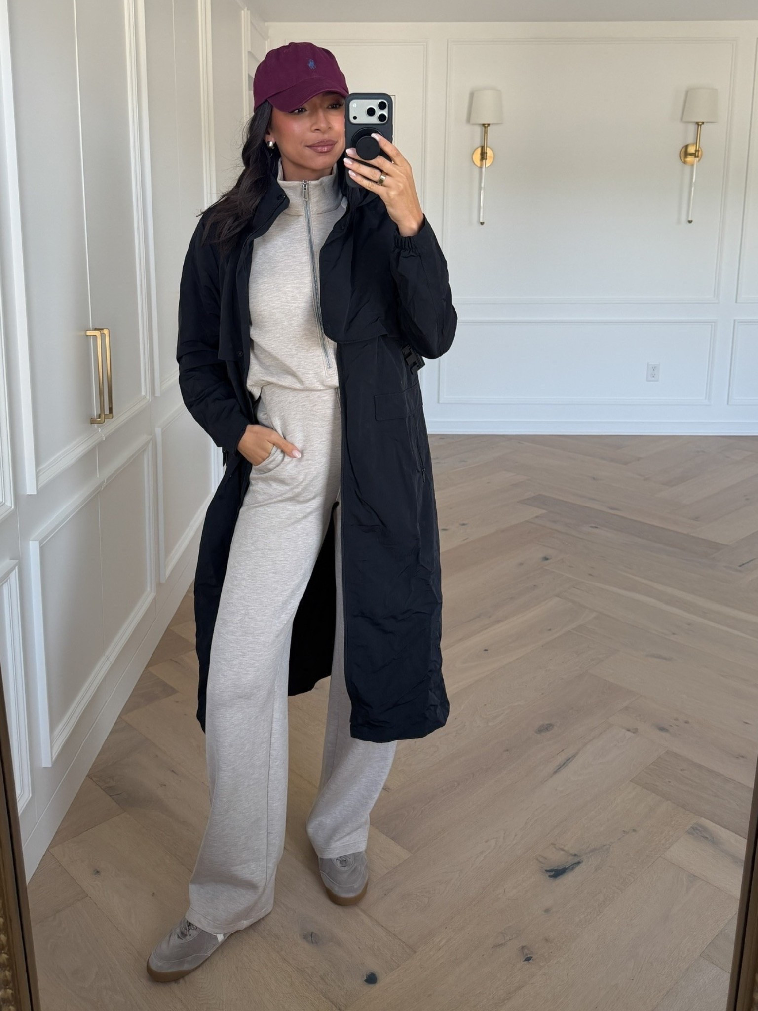 Use code AE25 to save 25% off full priced AirEssentials! This jumpsuit is so chic, polished, and the fabric is made with the most buttery soft material! It can be worn as loungewear, travel outfit and airport outfit and it has pocket!! Wearing size XS jumpsuit in bone heather, size S black rain jacket

#LTKTravel #LTKSeasonal #LTKSaleAlert