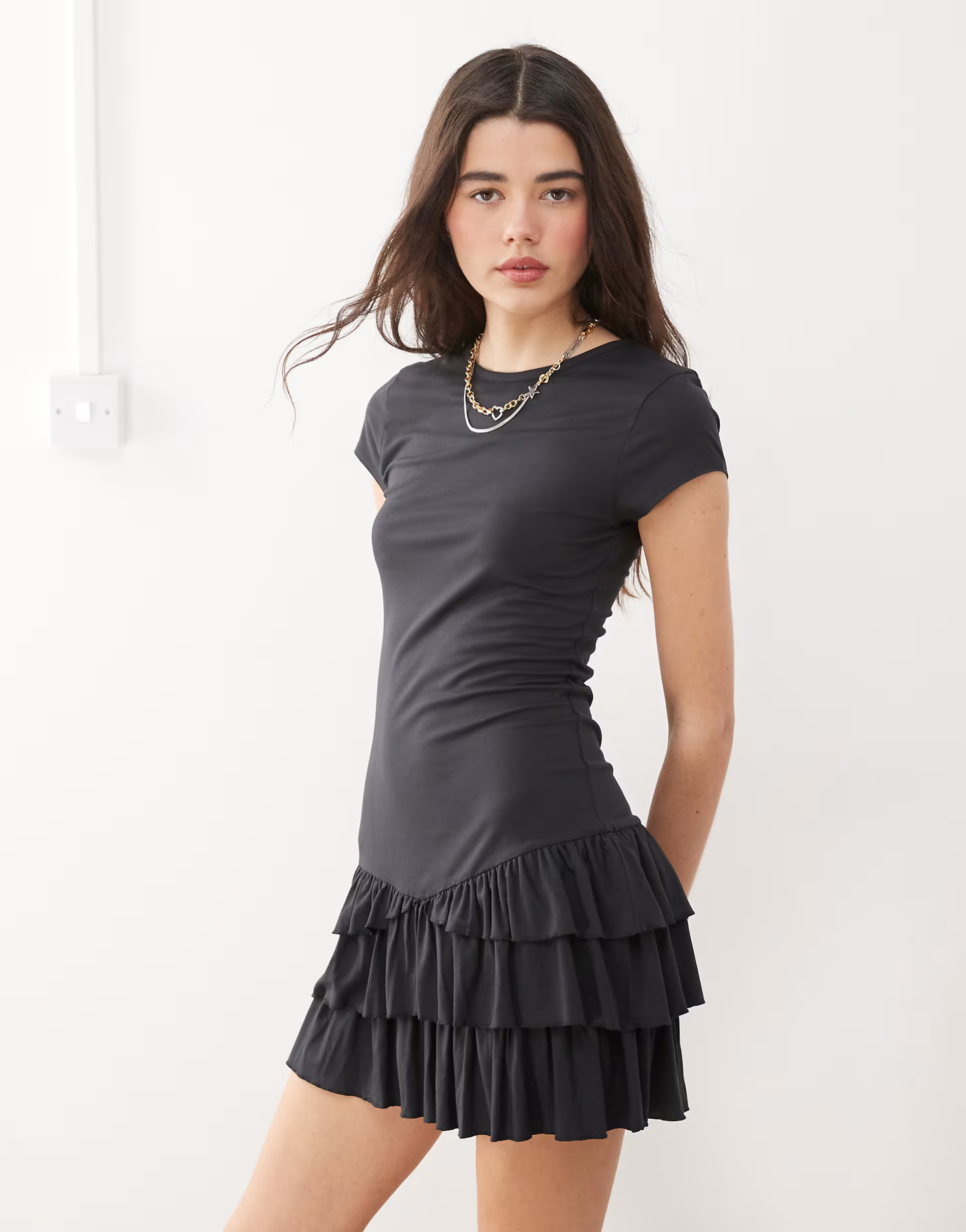 COLLUSION ruffle mini dress | ASOS | ASOS (Global)