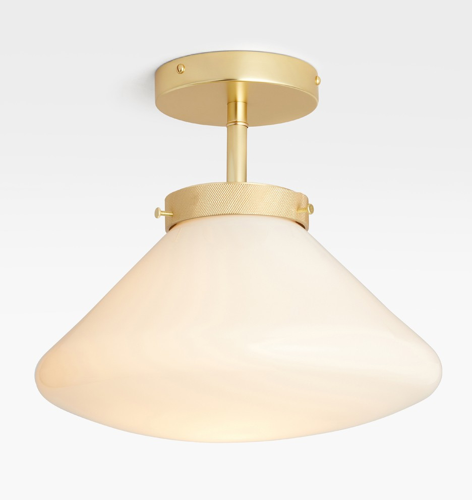 Trask 4" Fitter Semi-Flush Fixture | Rejuvenation