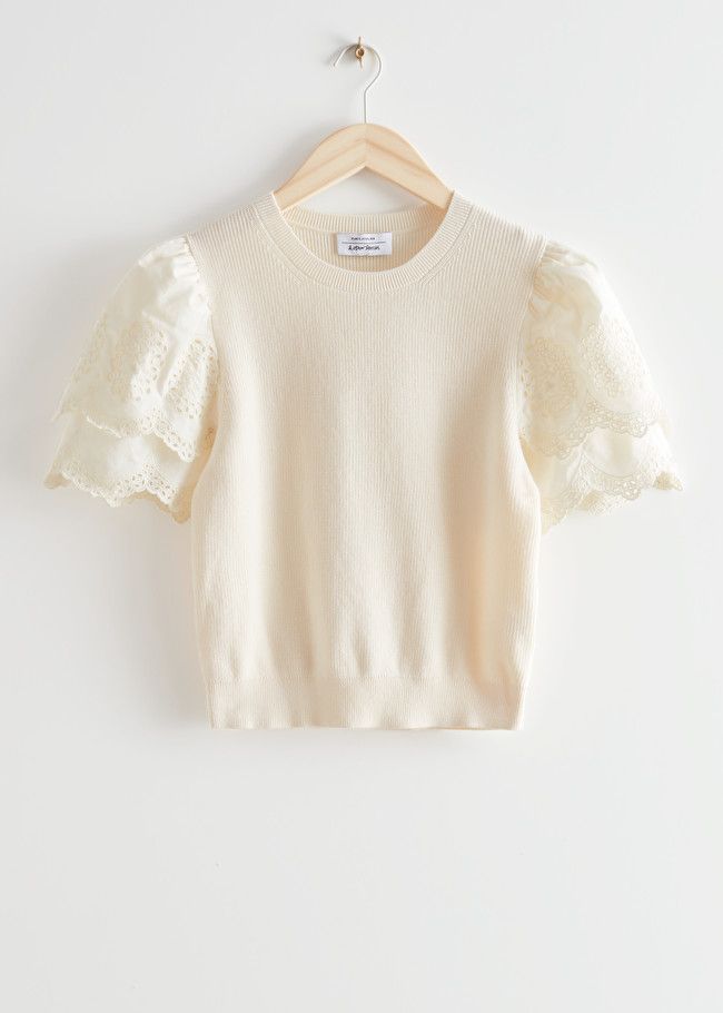 Embroidered Sleeve Top | & Other Stories (EU + UK)