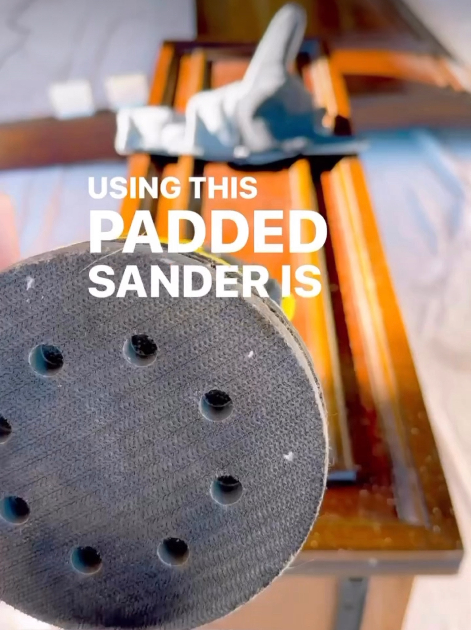 Sander pad for sanding curves!

#LTKFind