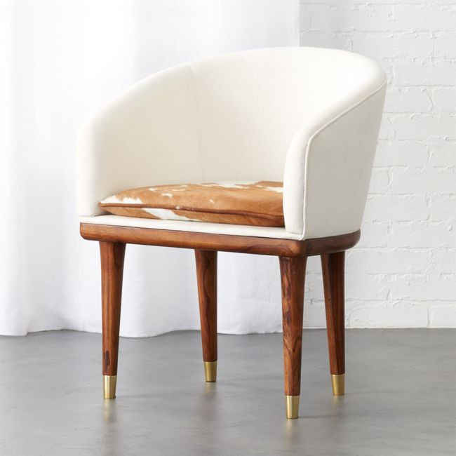Viceroy Cowhide Chair | CB2