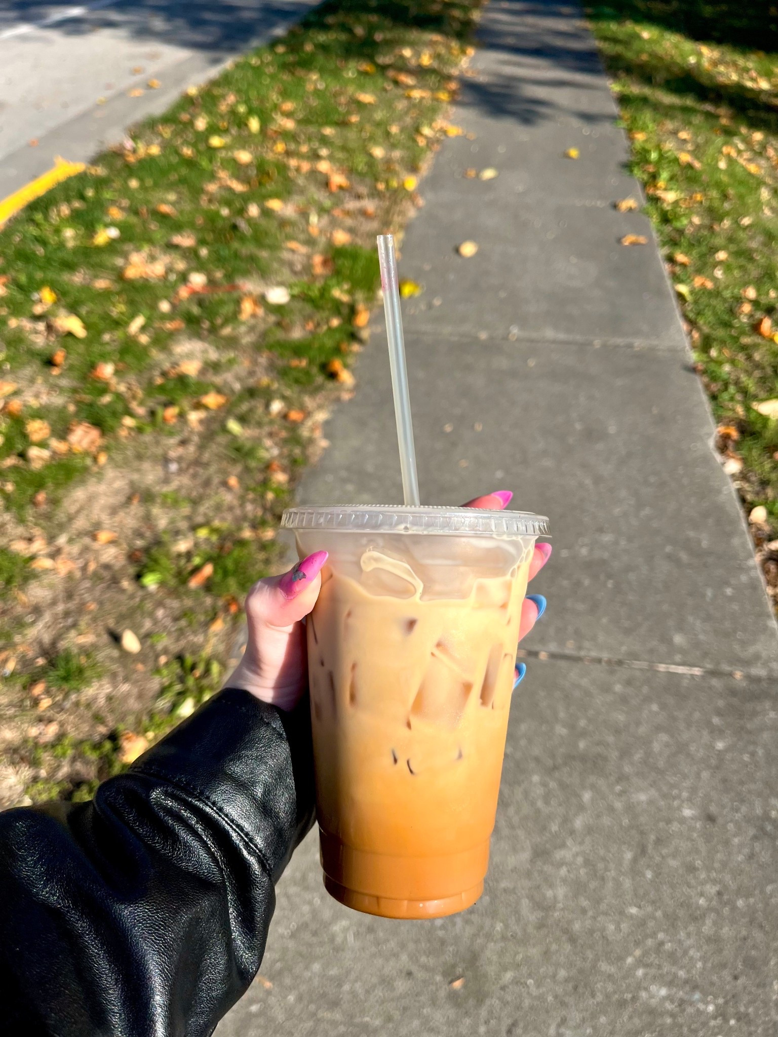 enjoying this beautiful weather alongside my favorite fall latte 

#LTKdayinmylife #LTKselfcare