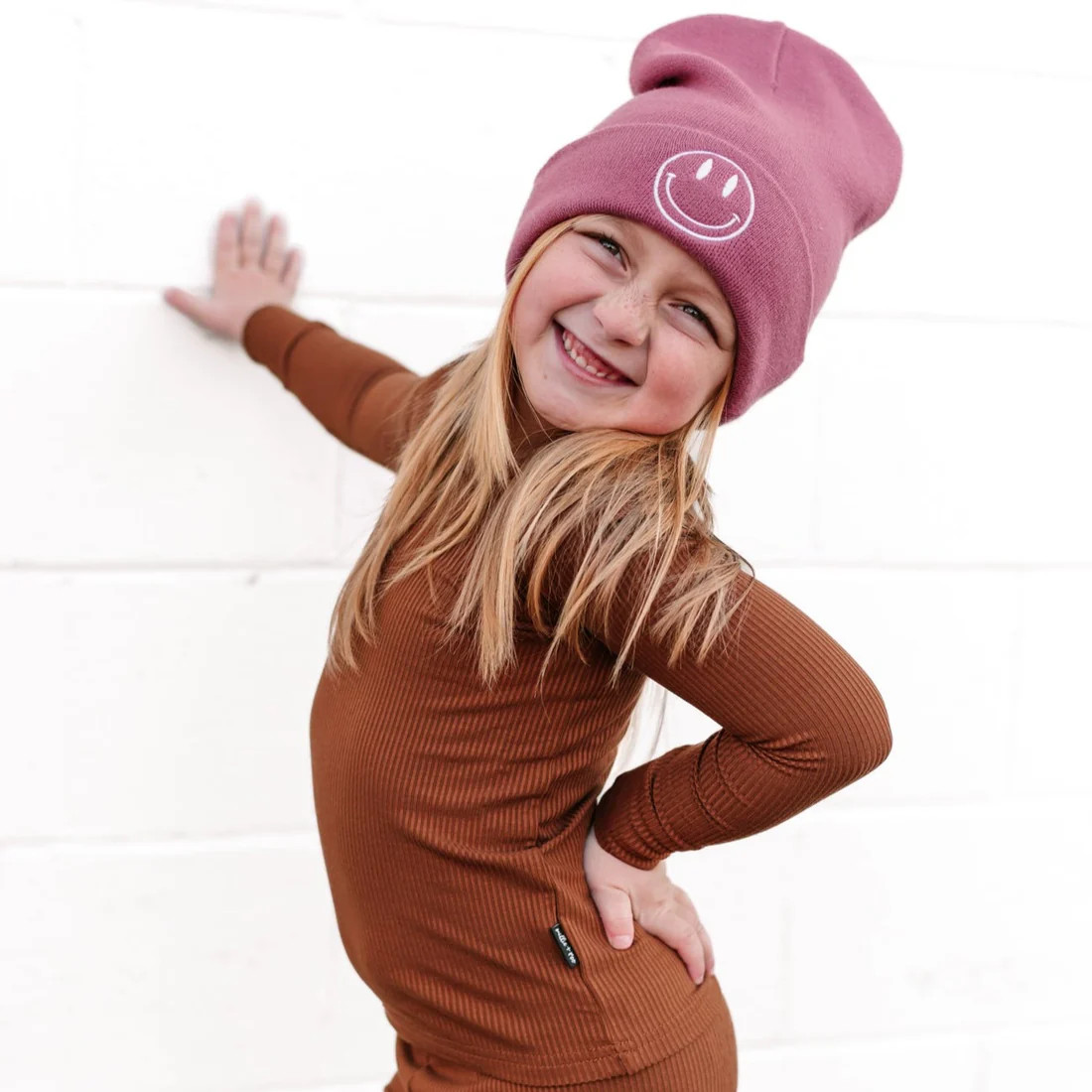 LONG SLEEVE 2 PIECE SETS- Bark Ribbed | millie + roo