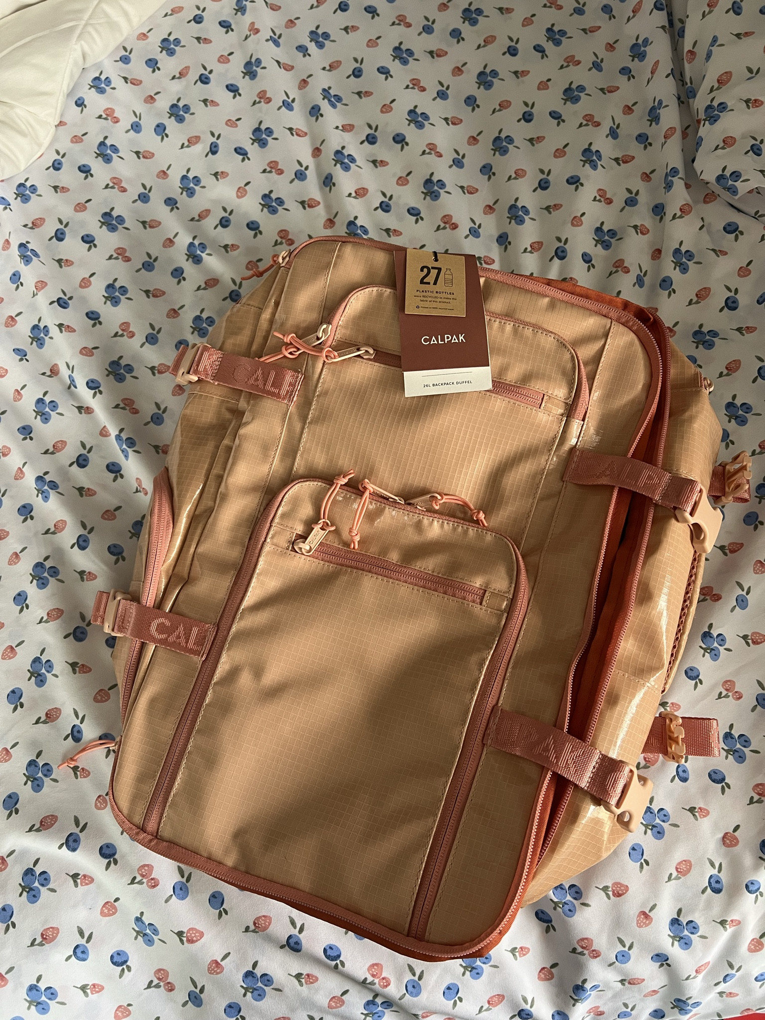 Calpak 26L Backpack 

this bag is insanely spacious + can be used as a personal item when you travel! the quality is amazing + i want it in every color 🤭✨ this is the color “Canyon” !!!

#LTKtravel #LTKstyletip #LTKSeasonal