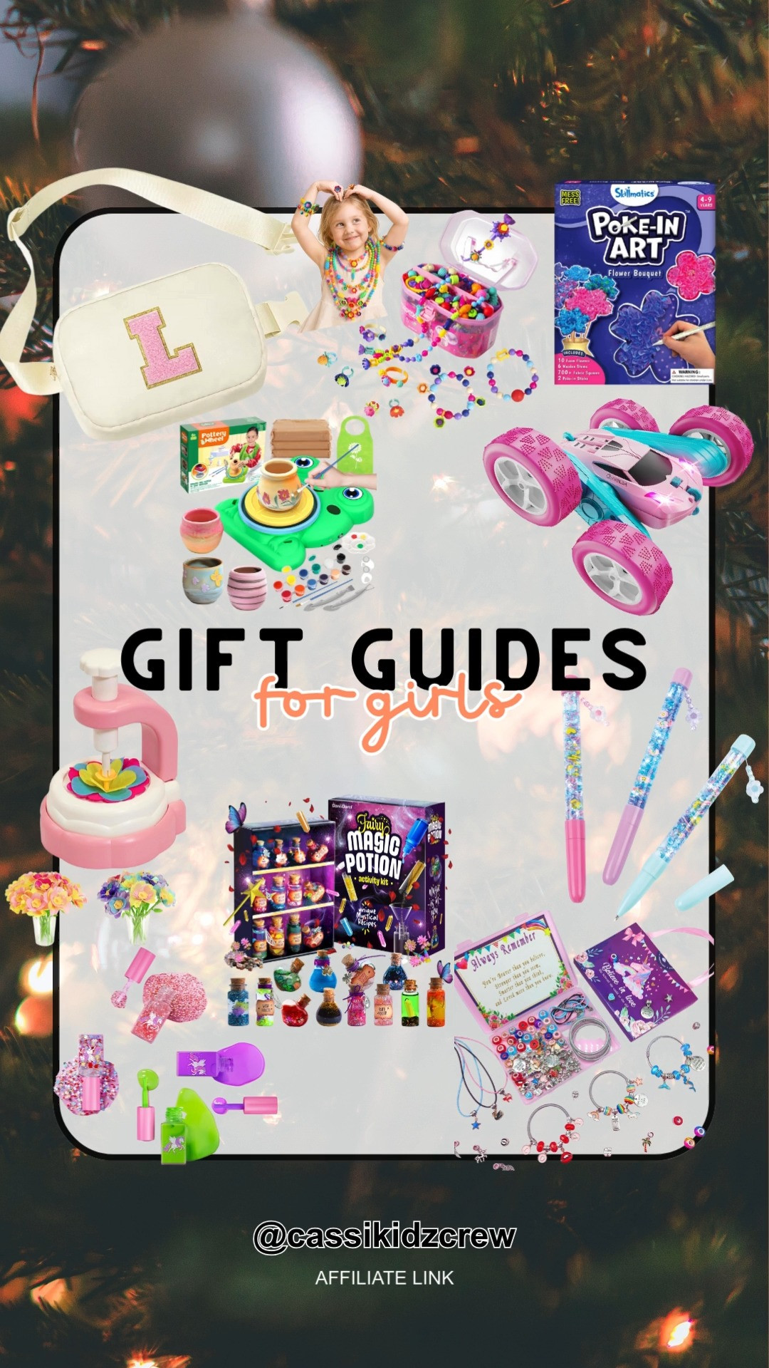 Looking for the perfect gifts for the girls in your life? These creative and fun items are sure to bring joy. From DIY craft kits to magical potion kits, they're all here! #girlgifts #christmasgifts #fungifts											 

 #LTKGiftGuide #LTKHoliday #LTKKids