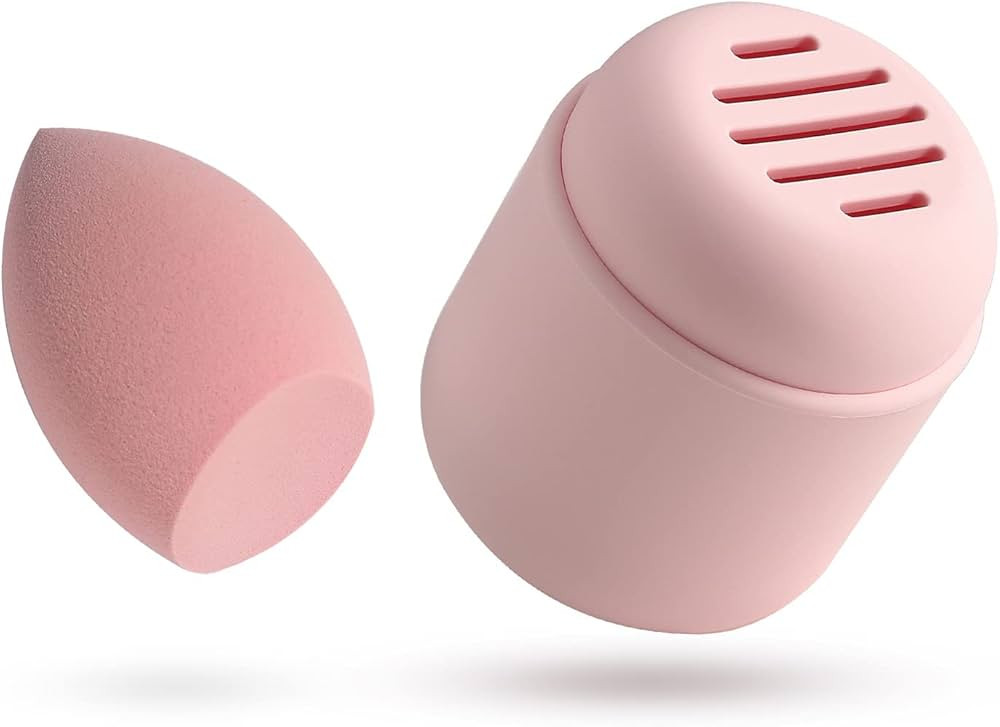 BEZOX Makeup Sponge with Holder, Non Latex Beauty Sponge with Case for flawless application, Dual... | Amazon (US)