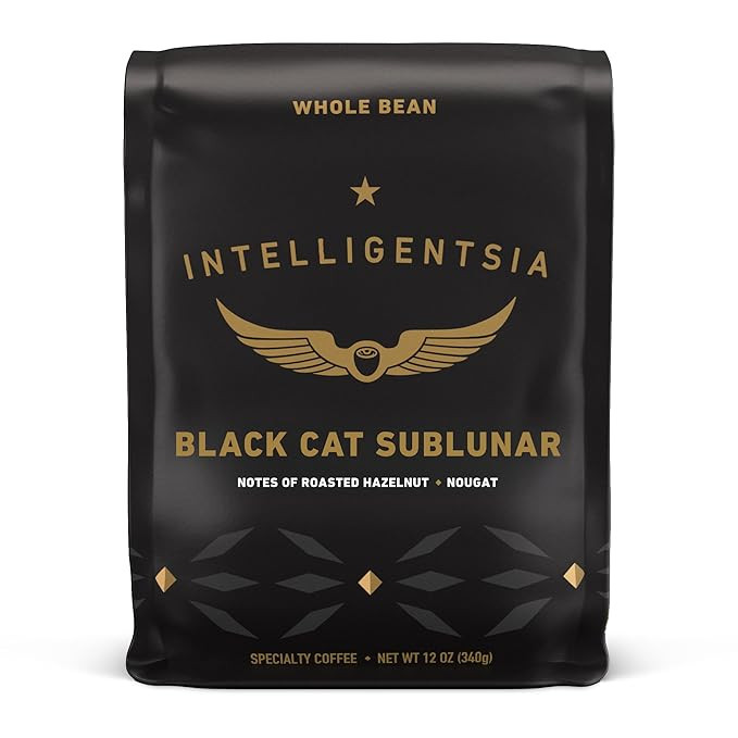 Intelligentsia Coffee, Dark Roast Whole Bean Coffee - Black Cat Sublunar 12 Ounce Bag | Amazon (US)