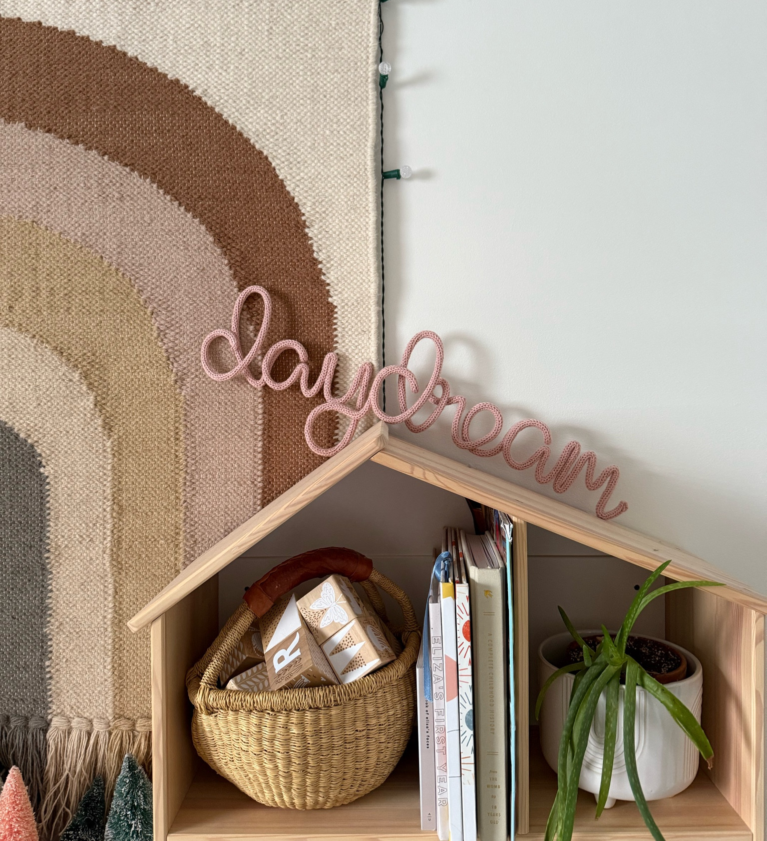She sweetest knitted wired sign! #ToddlerRoom #RoomDecor 

#LTKMostLoved 

#LTKKids #LTKBaby