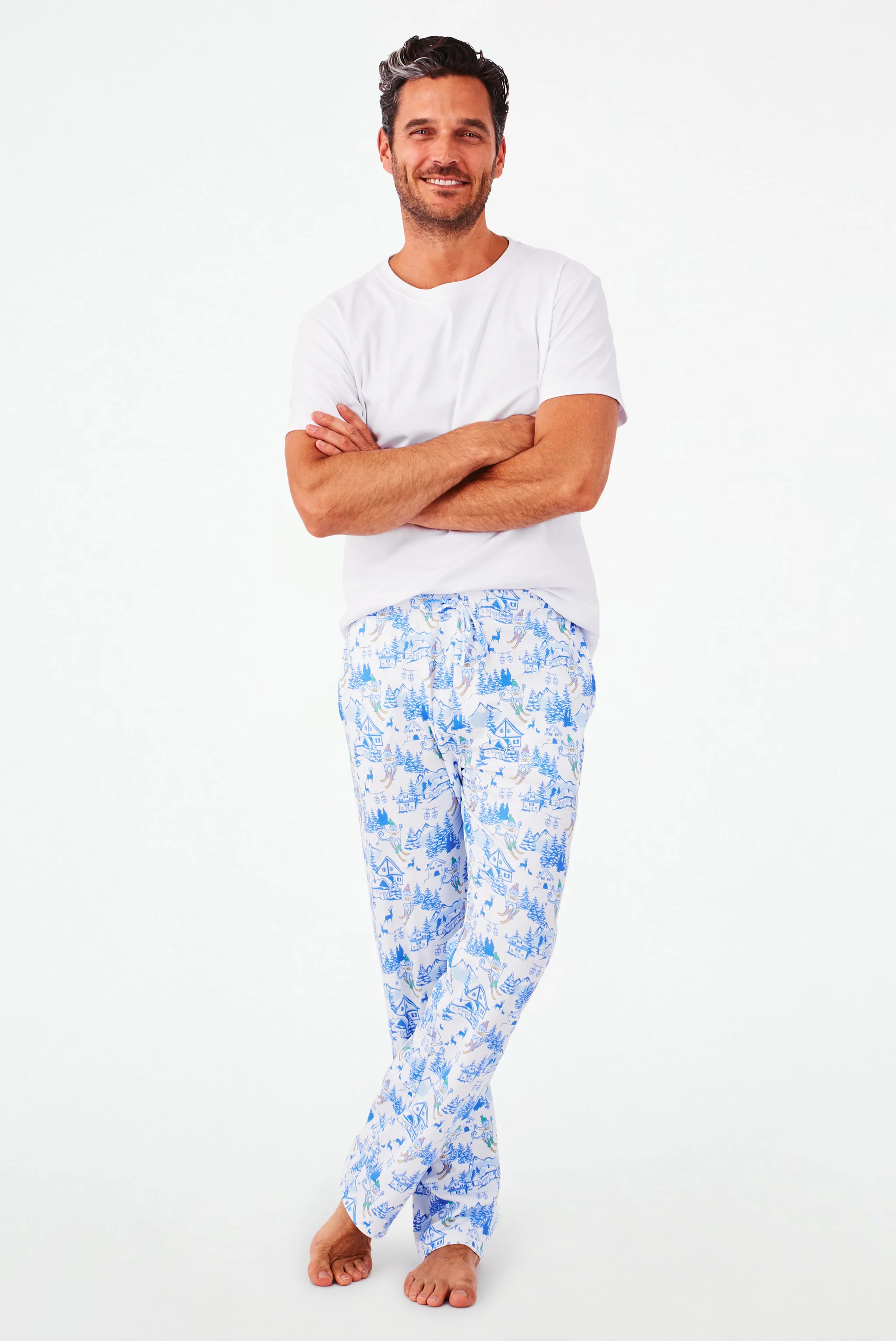 Mens Ski Toile Simon Pant | Roller Rabbit | Roller Rabbit