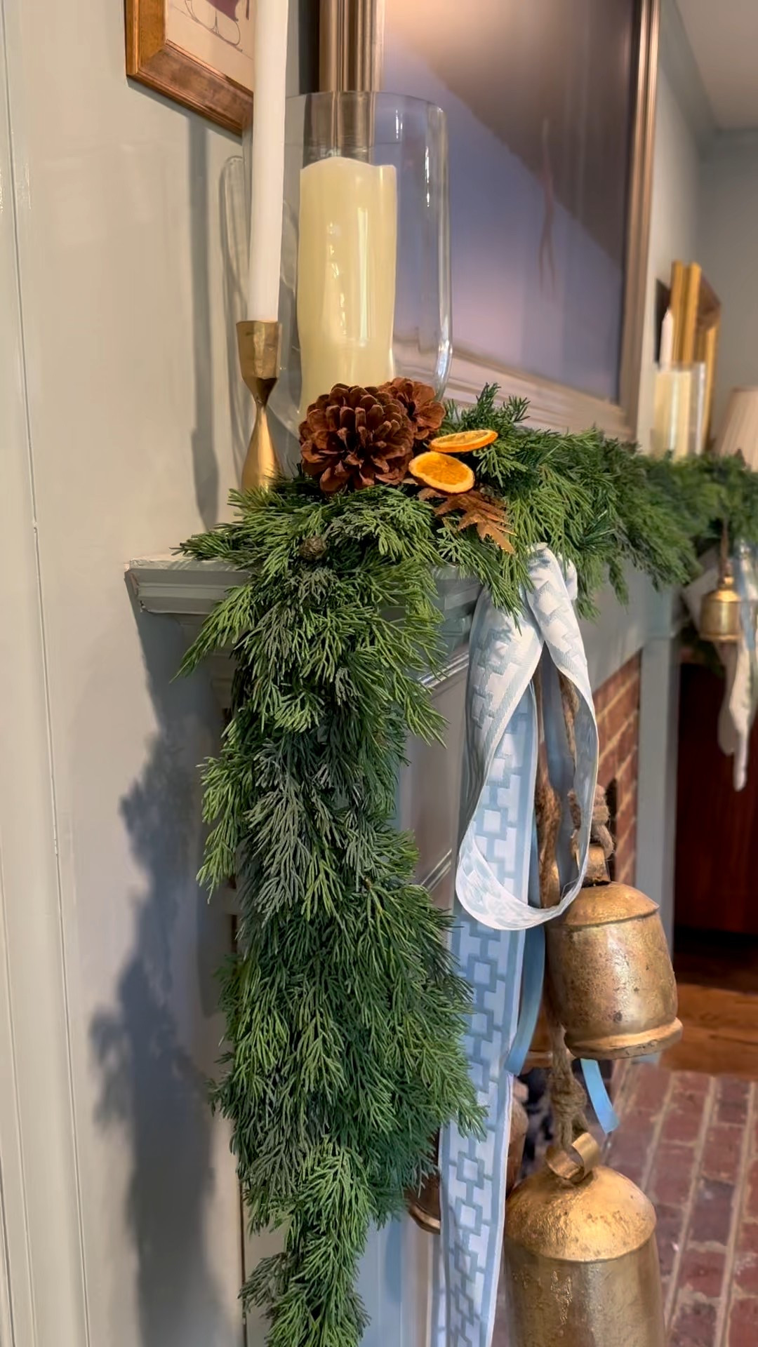 Our den is officially ready for the holidays ✨ I partnered with @wayfair to create this cozy, classic space — complete with a gorgeous garland, textured stockings, and the softest Fair Isle throw. I shared all the details (and the exact links!) in yesterday’s blog post — but you can also shop everything here on LTK. 🎄💫
#WayfairPartner #Wayfair @wayfair  #LTKHome #HolidayDecor 

#LTKSeasonal #LTKHoliday #LTKFamily