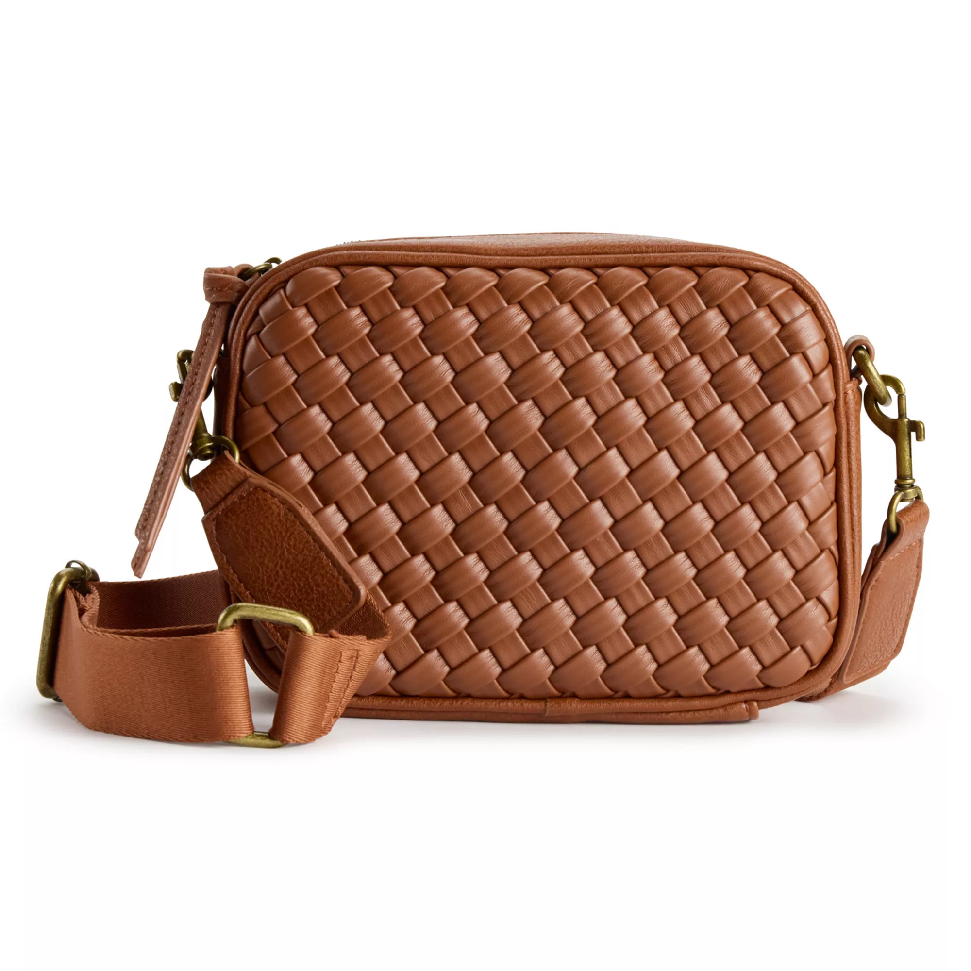 Sonoma Goods For Life® Jada Woven Camera Bag | Kohl's