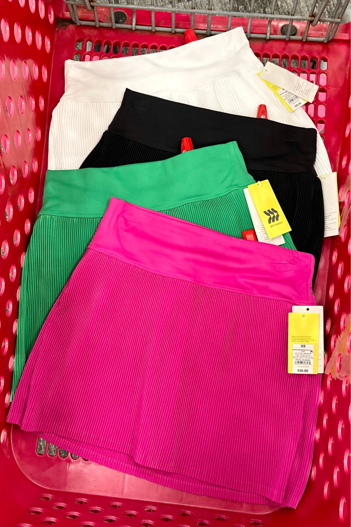 Save 20% on these popular micro pleated skirts! Available in women and girl sizes😊