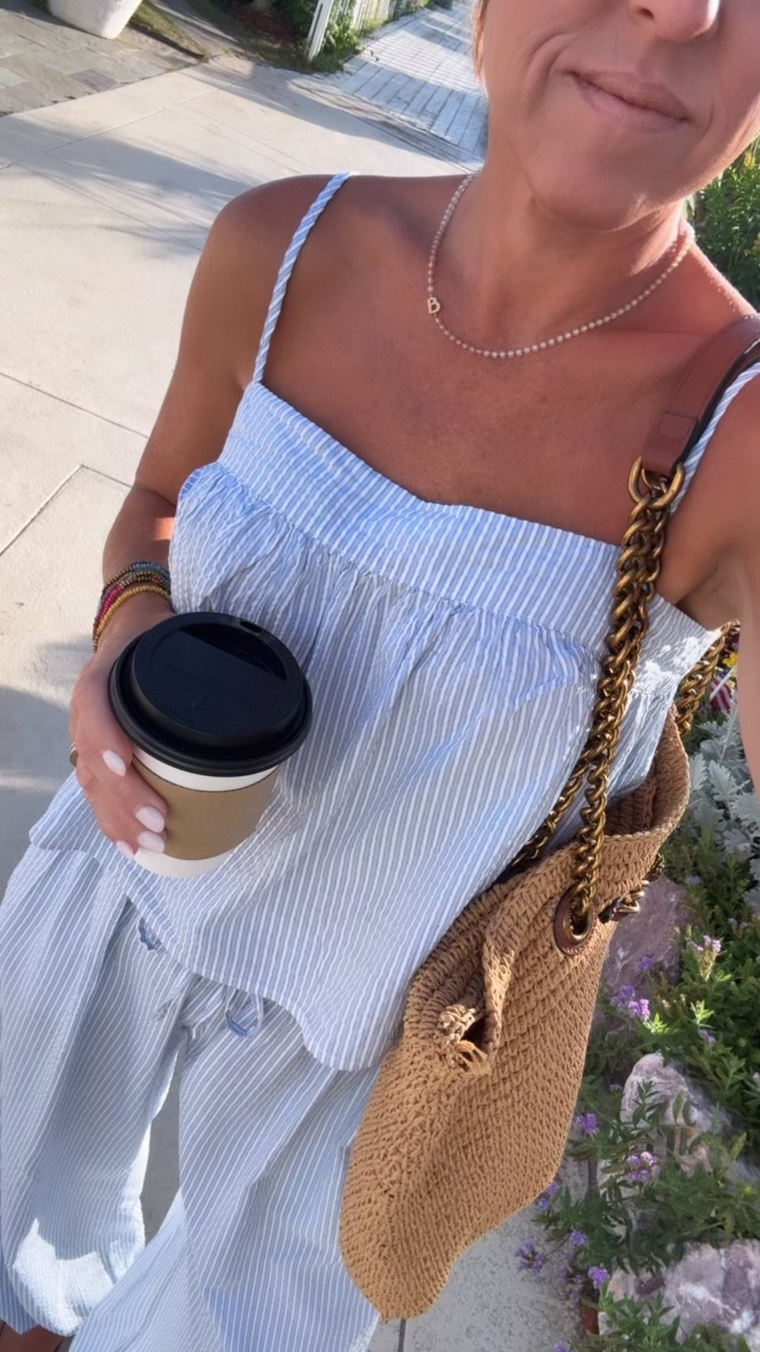 Matching set. Balloon pants. Seersucker set. Coffee run. 
Both XS.

#LTKootd #LTKSaleAlert #LTKSeasonal