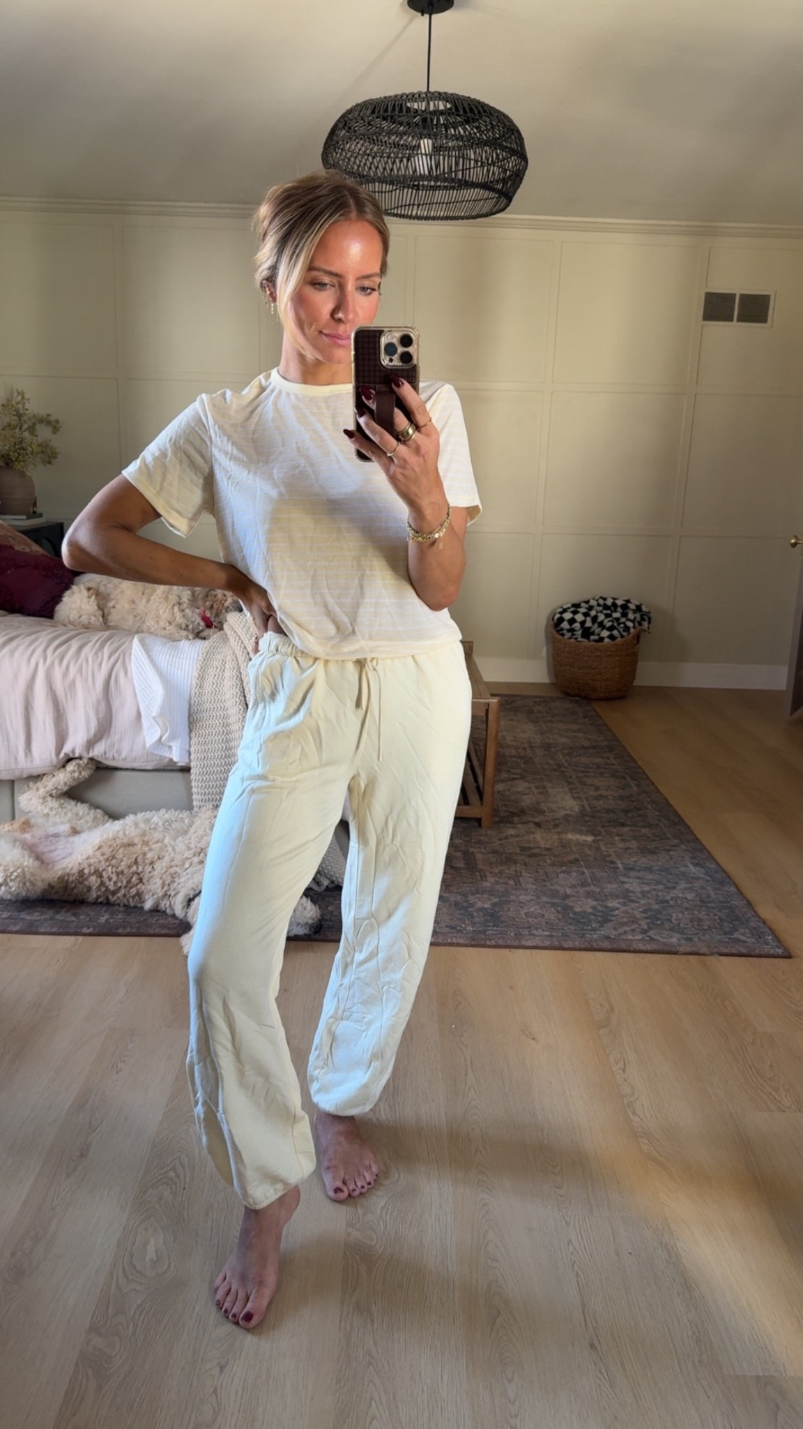 Target finds 😍

Tee: small
Sweats: medium 