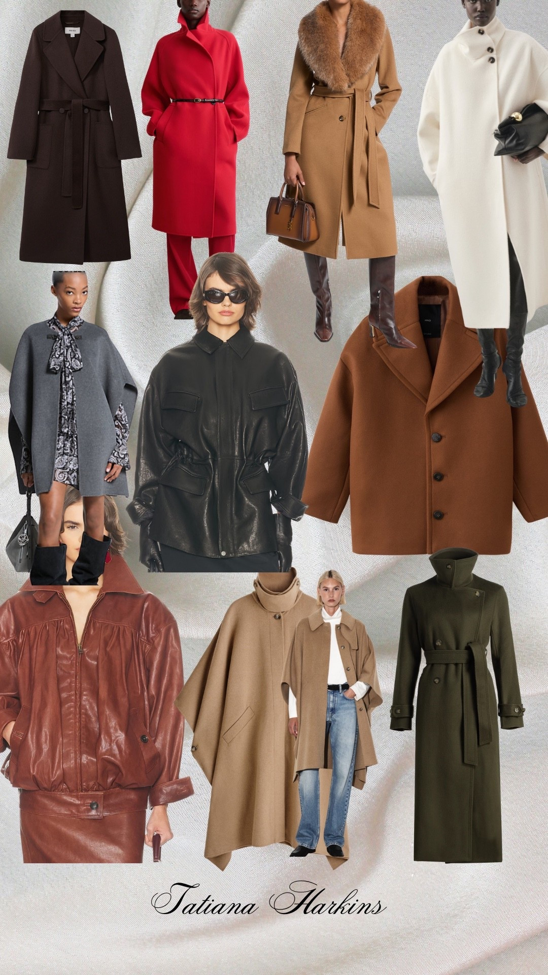 The Statement Coat Edit — Modern, Chic & Confident
Trends come and go, but I love reinterpreting them through timeless shapes.
This season, my coat edit includes confident color, texture, and new proportions — pieces that stand out softly.

From structured leather to statement red and sculpted wool — these are this season’s elevated trend coats 🤎
Linked them all in my LTK under Closet Staples → Outerwear Staples.

#ClosetEdit #QuietLuxury #OuterwearCapsule #TatianaHarkinsStyle”


#LTKSeasonal #LTKOver40 #LTKStyleTip