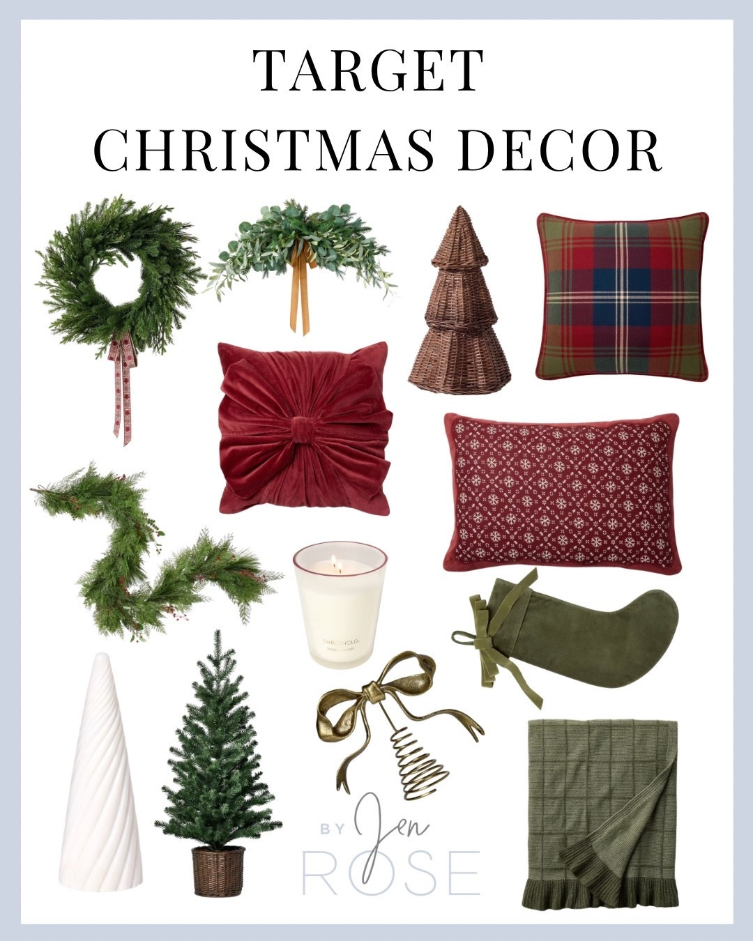 New Christmas home decor finds at Target! 

#LTKHoliday #LTKHome #LTKSeasonal