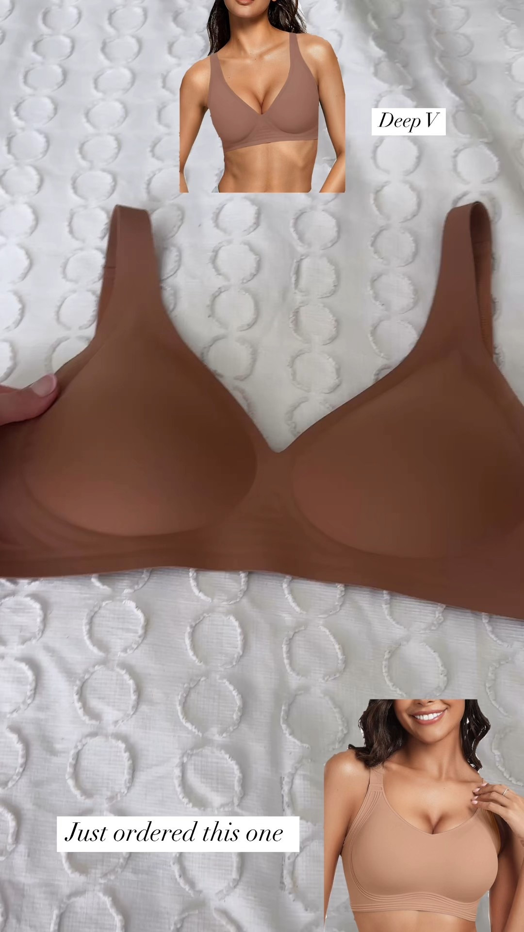 Deep v & full coverage style from my favorite bra brand on Amazon ! I wear a small 

#bra #amazonbra #amazonfinds #amazonmusthaves #lingerie 

#LTKFindsUnder50 #LTKSaleAlert #LTKStyleTip