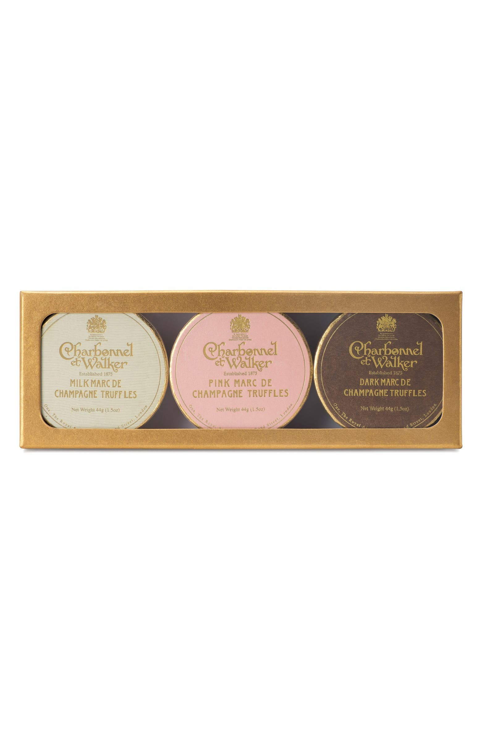 Milk/Pink/Dark Chocolate Truffles in Gift Box | Nordstrom