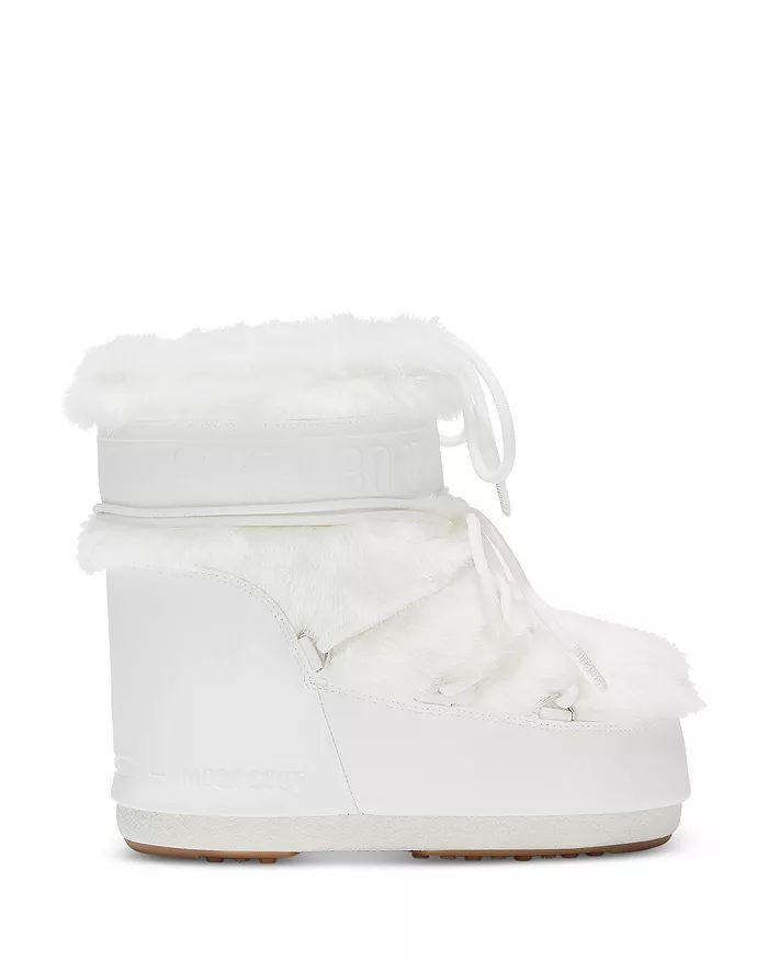 Women's Icon Lace Up Faux Fur Booties | Bloomingdale's (US)