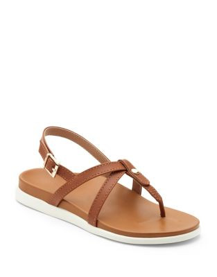 Vionic - Veranda Leather Slingback Sandals | Lord & Taylor