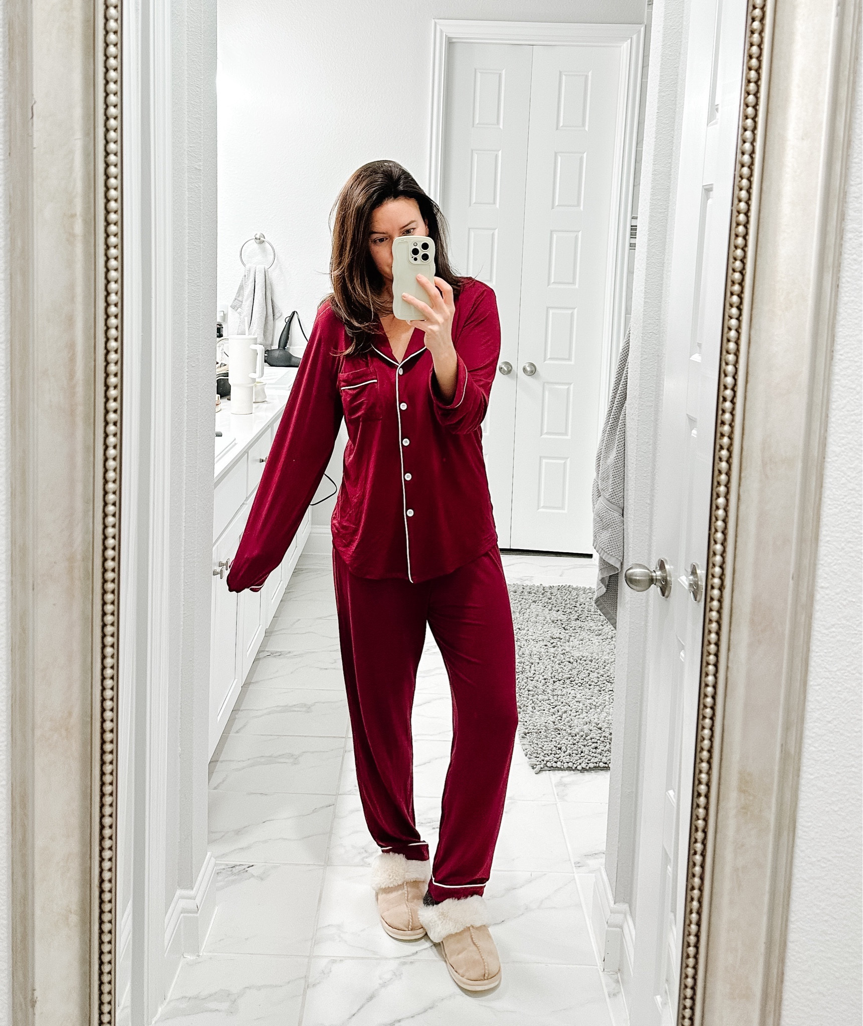 Super soft winter pajamas 

These pajamas are buttery soft & so cozy! 
I’m loving these house shoes too. Soo cozy!

I normally wear medium & these pajamas are true to size. I wear a size 7 in shoes & I’m wearing a medium in the house shoes  

#LTKSeasonal #LTKHoliday