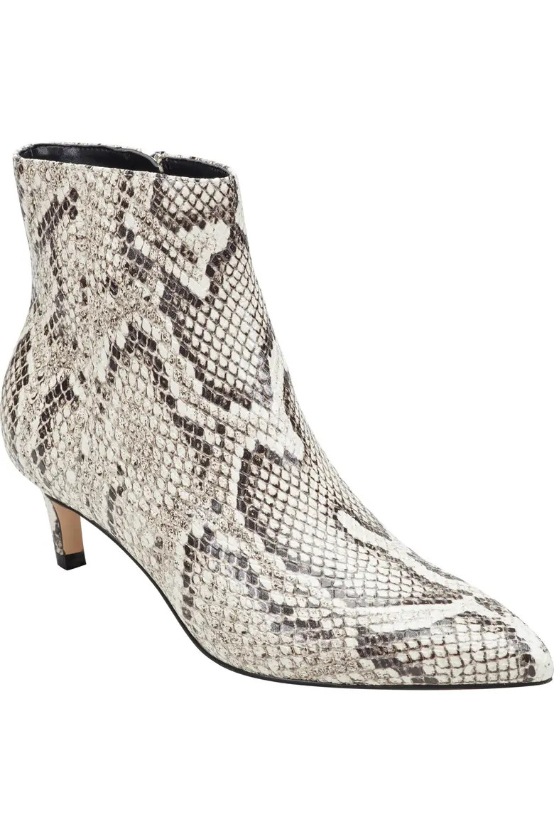 Marc Fisher LTD Itzia Pointed Toe Kitten Heel Bootie (Women) | Nordstromrack | Nordstrom Rack