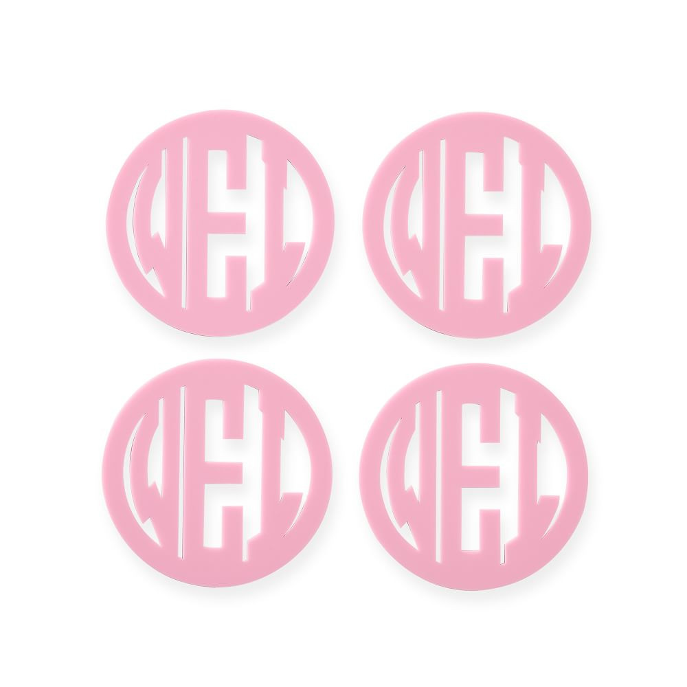 Round Acrylic Coasters, Set of 4 | Mark and Graham