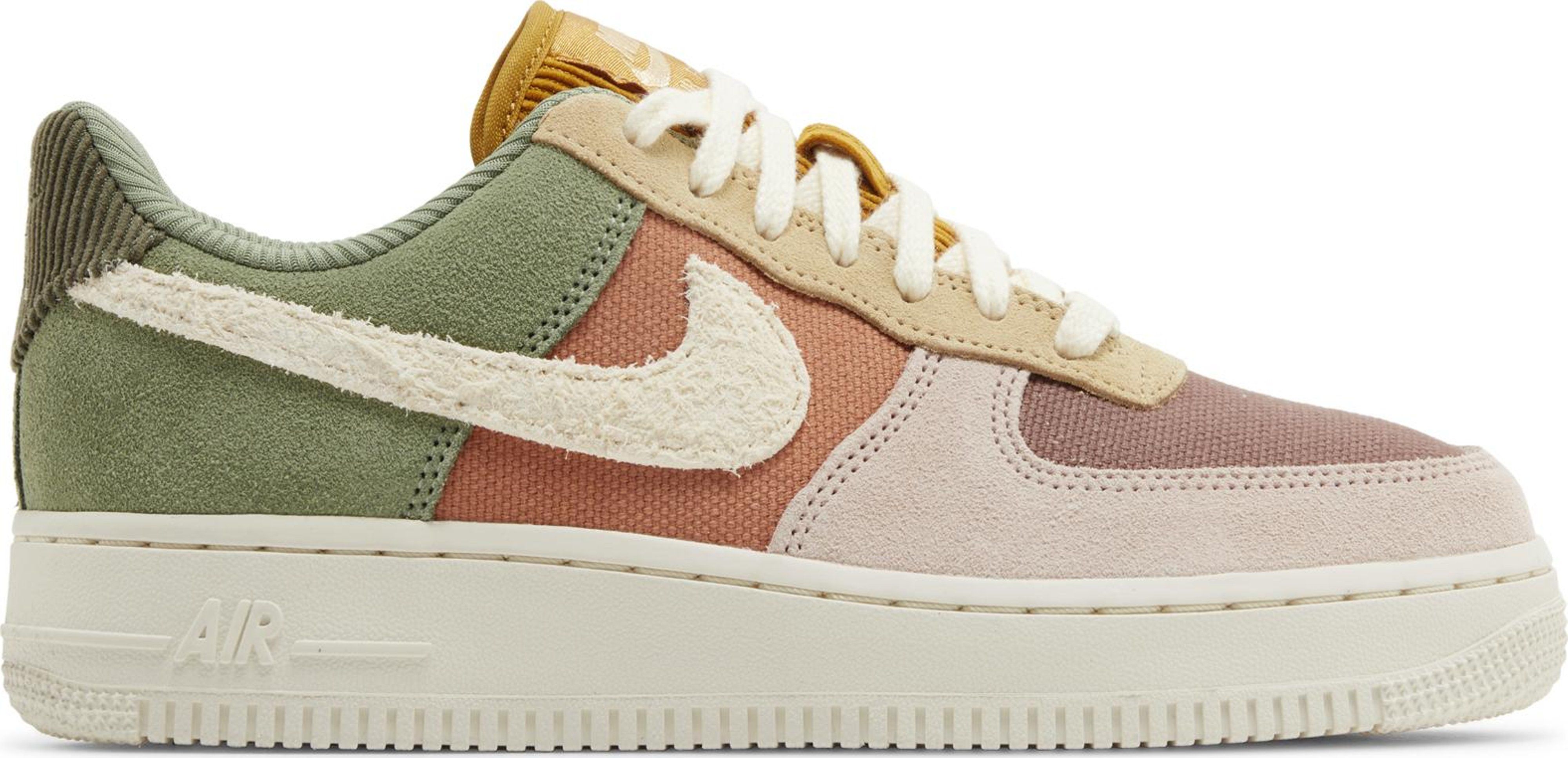 Buy Wmns Air Force 1 '07 LX 'Oil Green Terra Blush' - FZ3782 386 | GOAT | GOAT