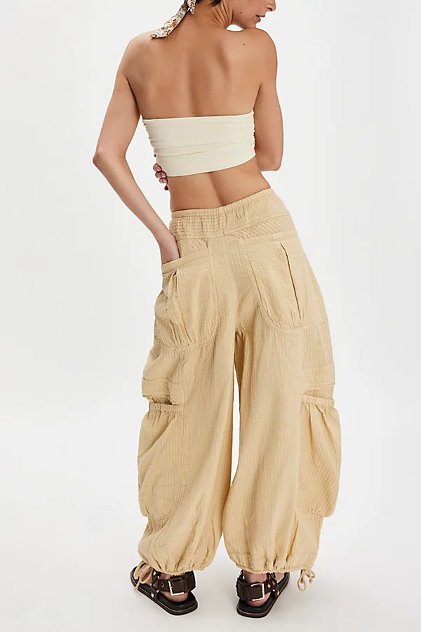 Rush Effect Low-Rise Parachute Pants | Free People (Global - UK&FR Excluded)
