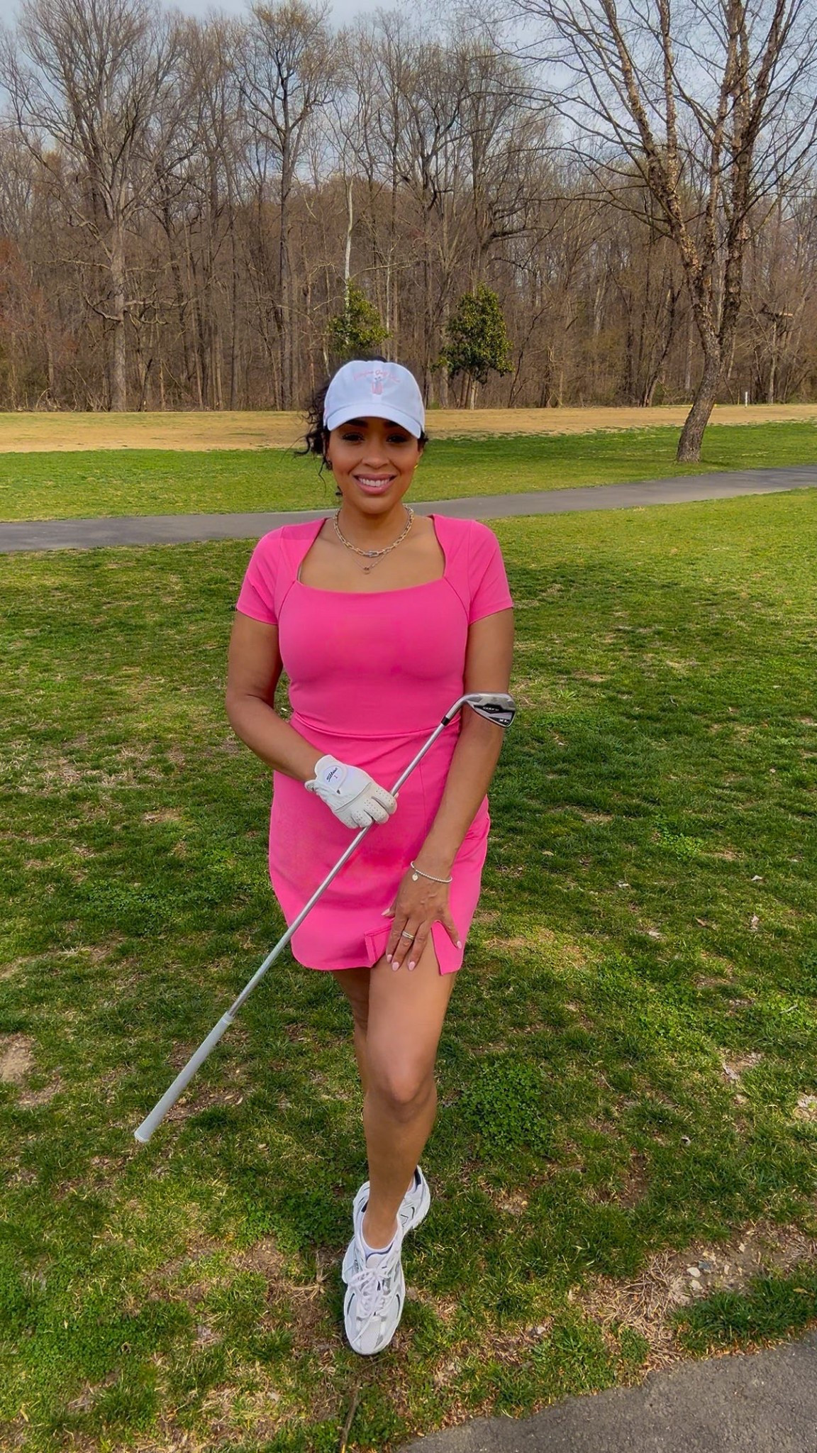 @kam_golfs be so sick of me 😭😭. Anyway, check the top of your cart for lost items— you can thank me later 🫣🫶🏽
.
.
.
#golflife #golfishard #golfconfusion #golffunny #beginnergolfer #sendhelp #weneedchaperones